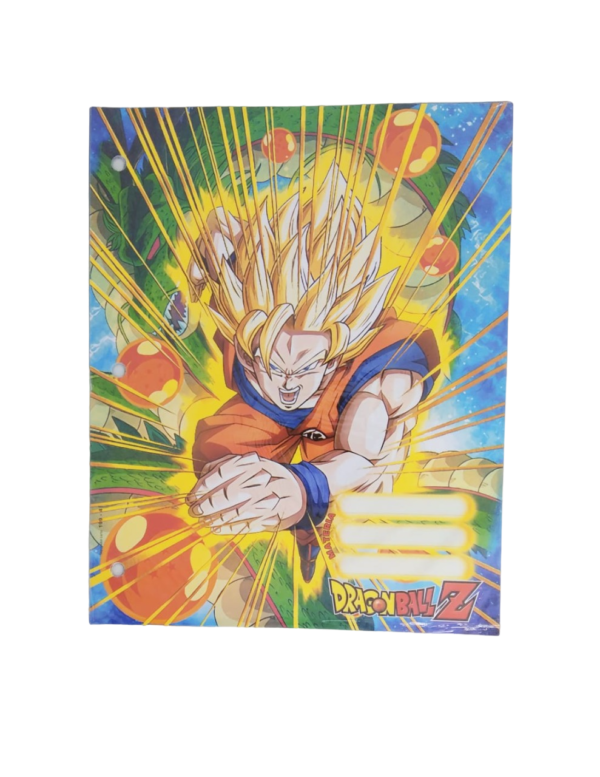 Separadores de Materias "Dragon Ball Z" Tamaño Escolar (Fantasia)