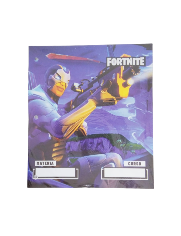 Separadores de Materias "Fortnite" Tamaño Escolar (Fantasia)