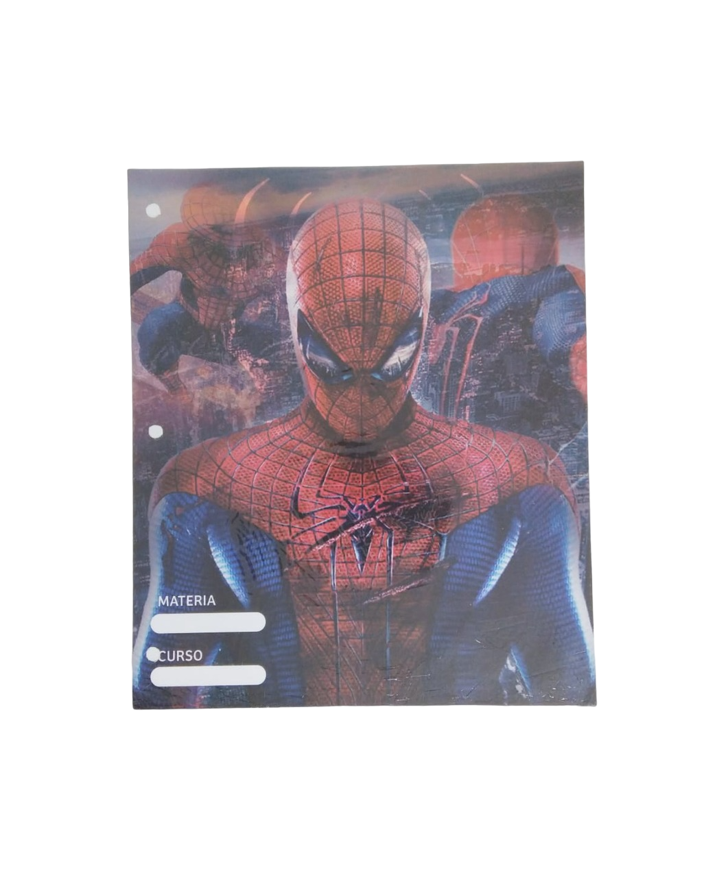 Separadores de Materias "Spider Man" Tamaño Escolar (Fantasia) Hombre Araña