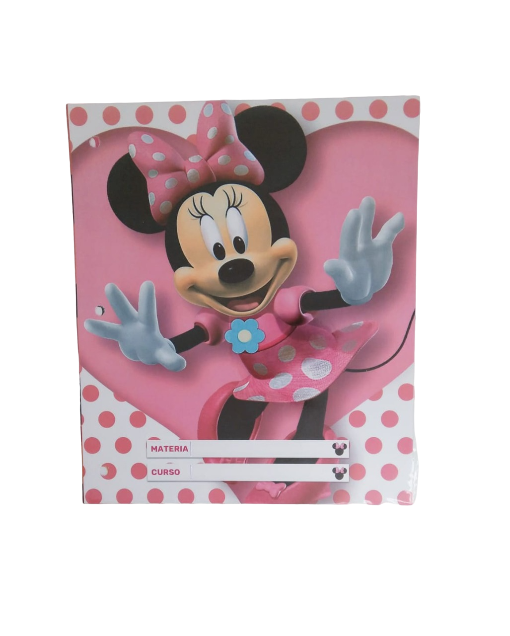 Separadores de Materias "Minnie" Tamaño Escolar (Fantasia)