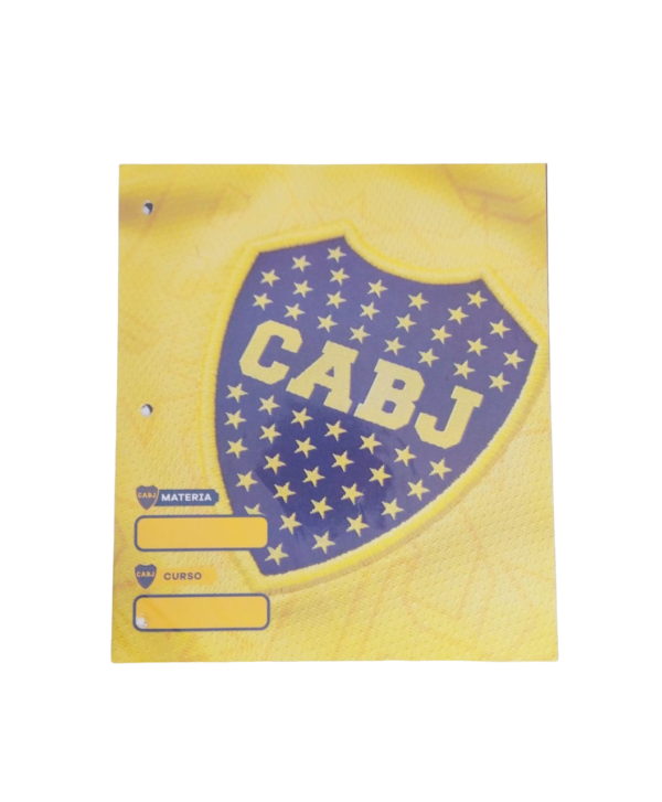 Separadores de Materias "Boca Juniors" Tamaño Escolar (Fantasia)