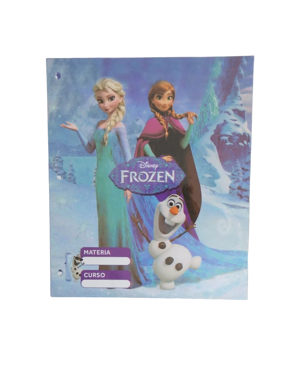 Separadores de Materias "Frozen" Tamaño Escolar (Fantasia)