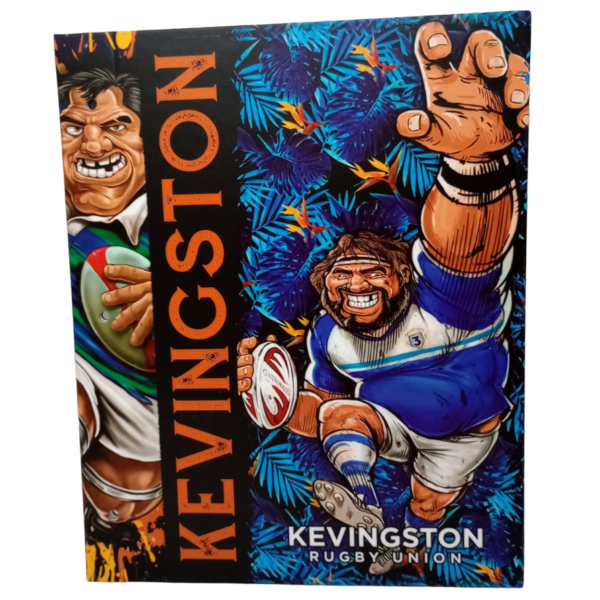 Tapa de Carpeta Escolar N3 " KEVINGSTON " (RUGBY)