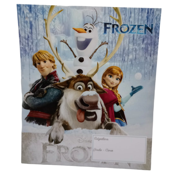 Separadores de Materias "Frozen" Tamaño Escolar (Fantasia)