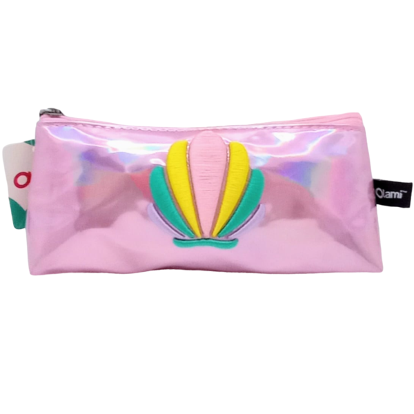 CARTUCHERAS HOLOGRAFICAS " Rosa Pastel " Olami TAMAÑO MEDIANO Cod 1059