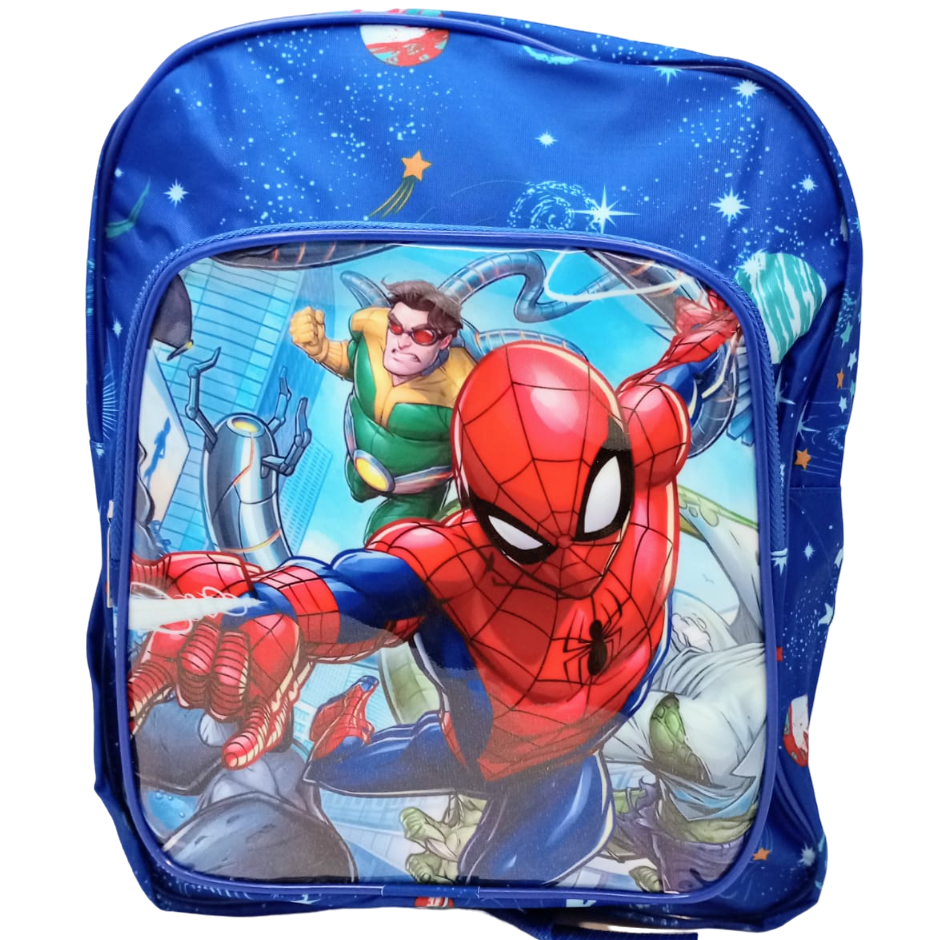 Mochilas Infantiles "SPIDERMAN" 2 CIERRES (Hombre Araña)
