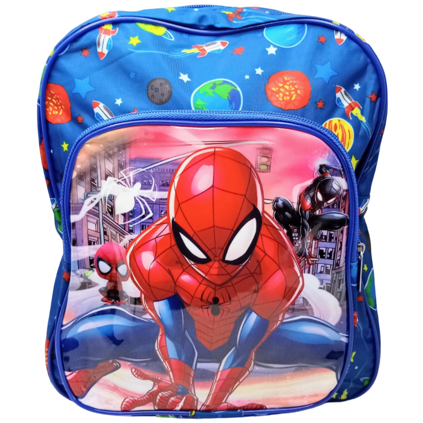 Mochilas Infantiles "SPIDERMAN" 2 CIERRES (Hombre Araña)