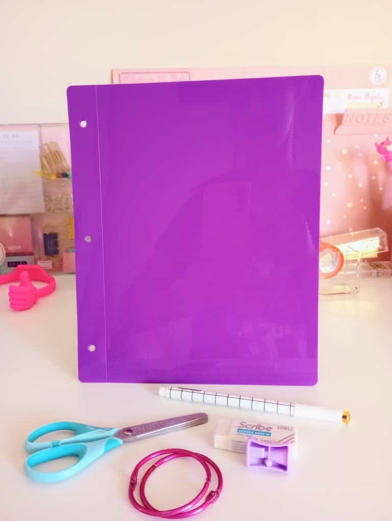 Tapa de Carpeta Escolar N3 LISAS " ENTELADAS " (Polipropileno)