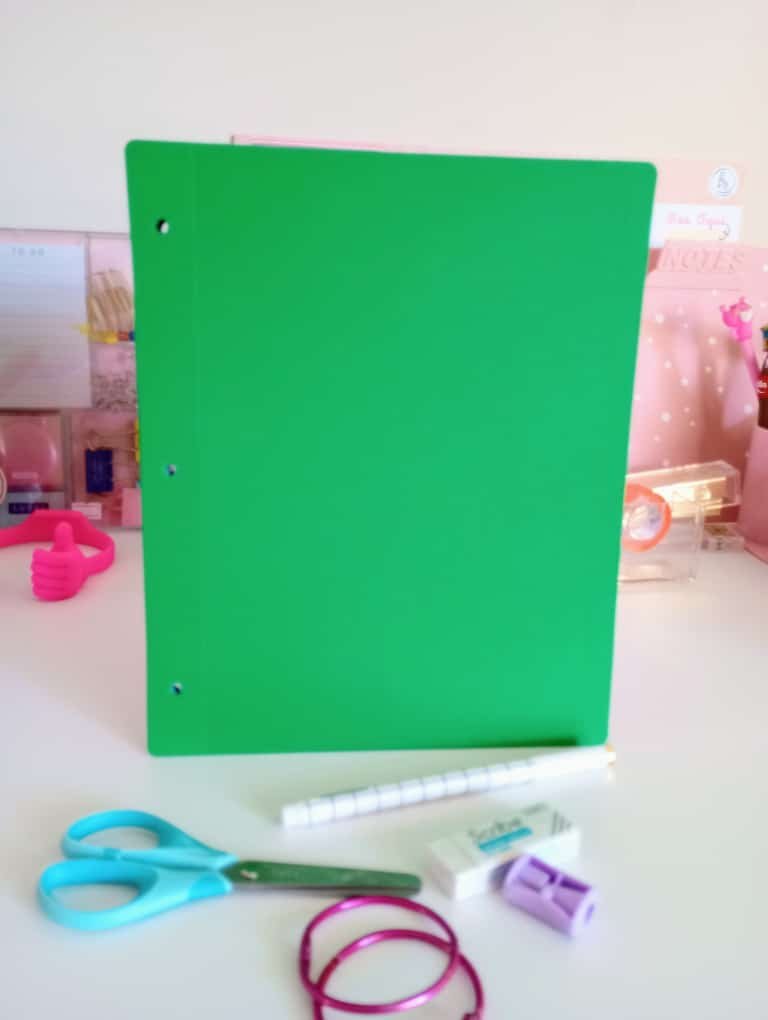 Tapa de Carpeta Escolar N3 LISAS " ENTELADAS " (Polipropileno)