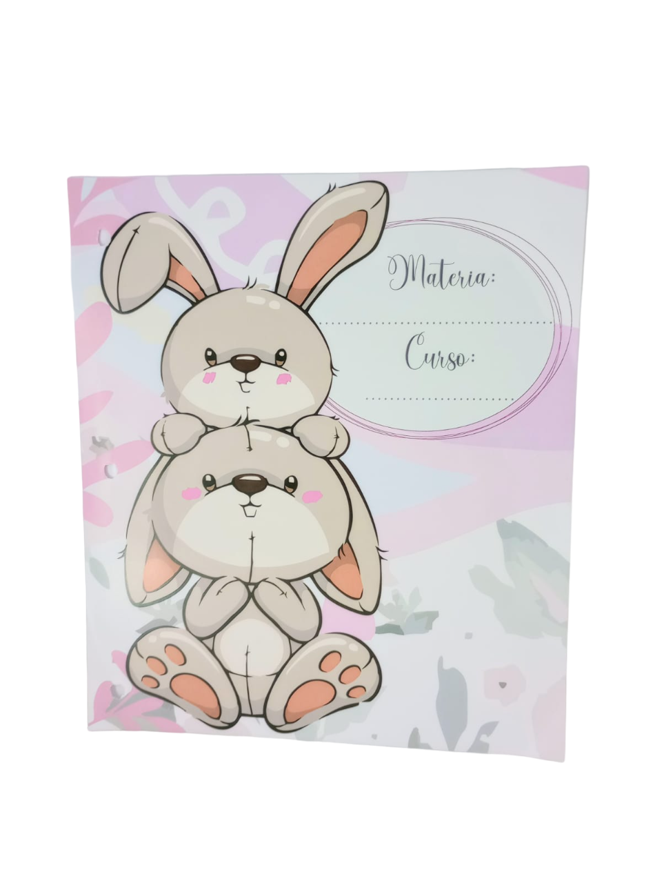 Separadores de Materias "Conejitos" Tamaño Escolar (Fantasia)