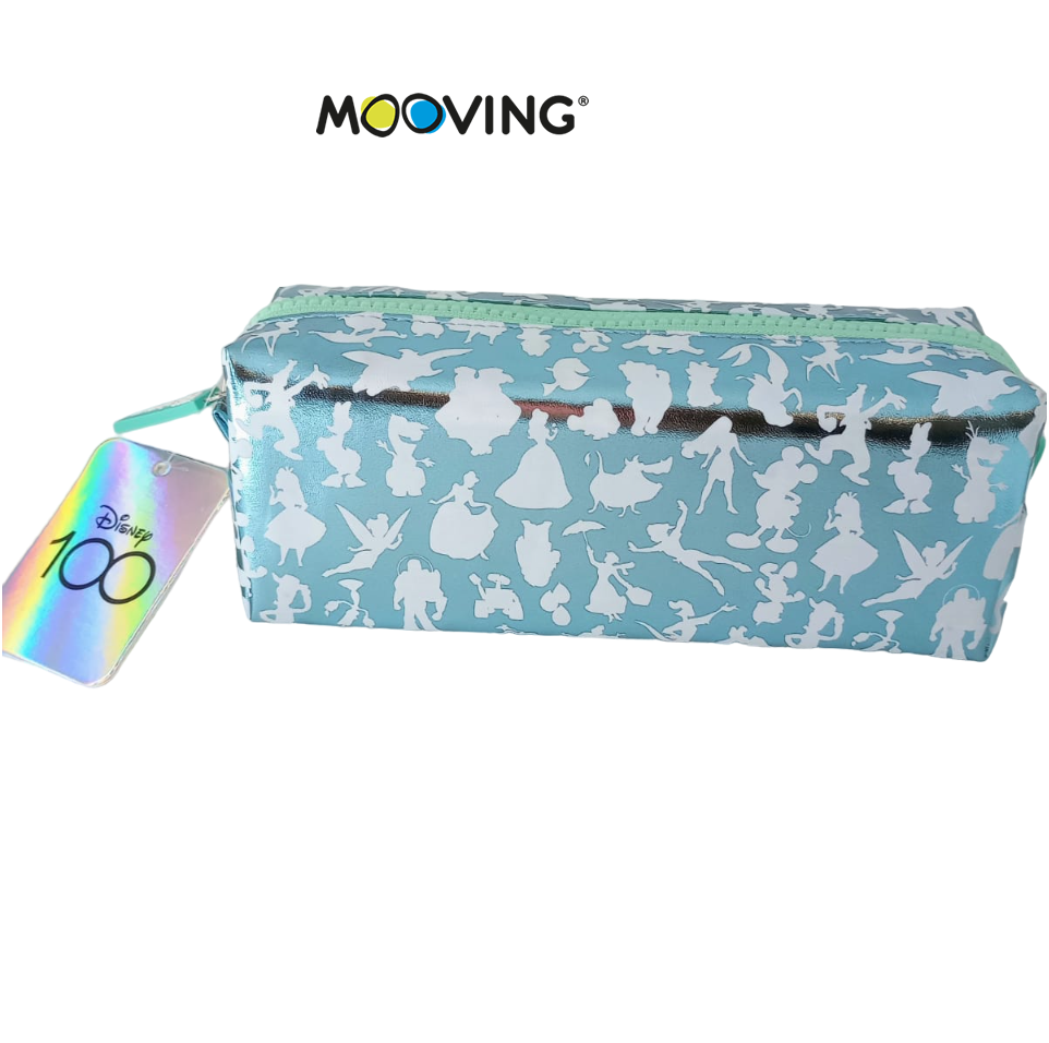 CARTUCHERAS MOOVING "DISNEY 100 AÑOS" RECTANGULAR METALIZADA