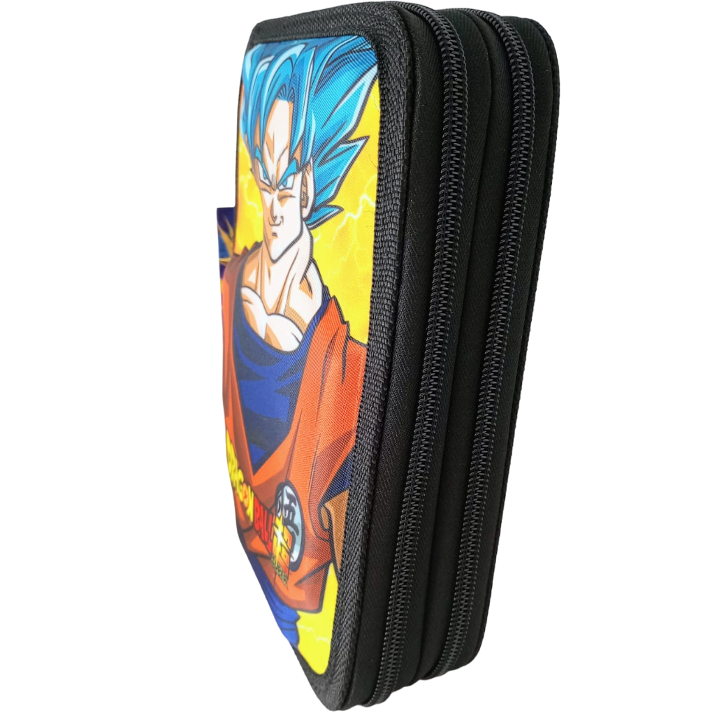 CARTUCHERAS MOOVING "DRAGON BALL" 2 PISOS REFORZADAS