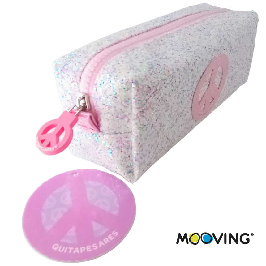 CARTUCHERAS MOOVING "QUITAPESARES" RECTANGULAR  BRILLO