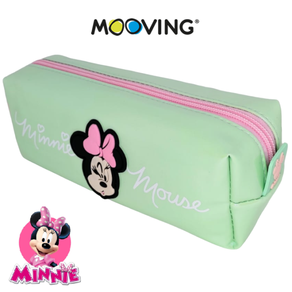 CARTUCHERAS MOOVING "MINNIE MOUSE" RECTANGULAR PASTEL