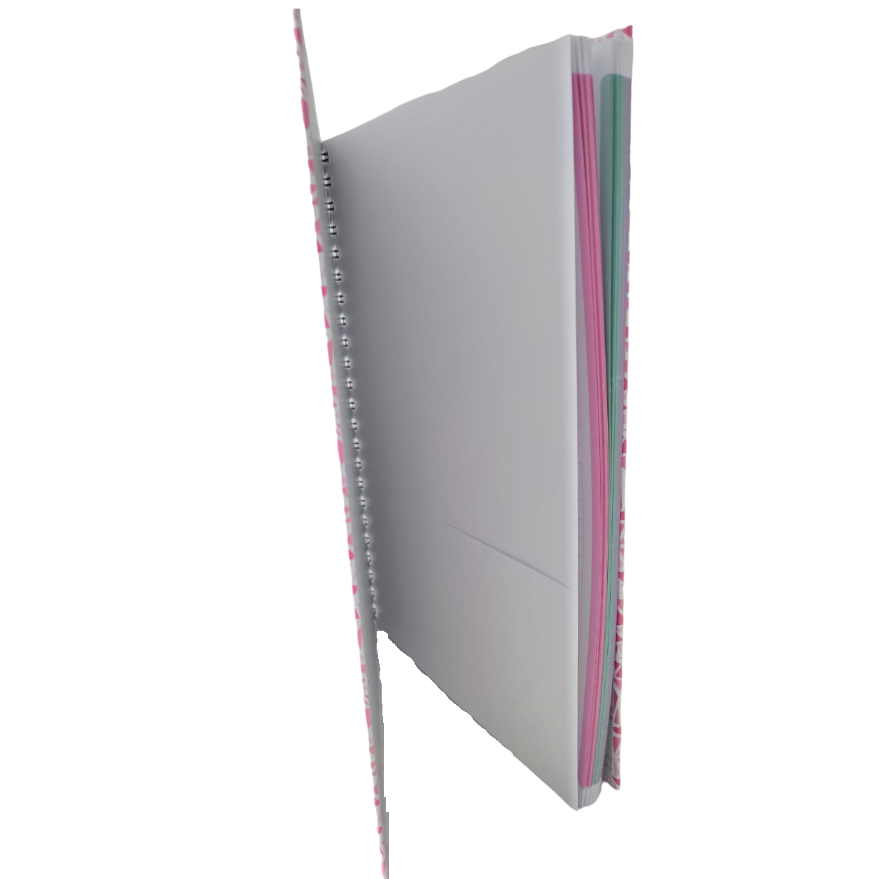 CUADERNOS UNIVERSITARIOS C/ ESPIRAL ” Celeste Pastel Mosaicos ” ROME A4 Hojas Rayadas