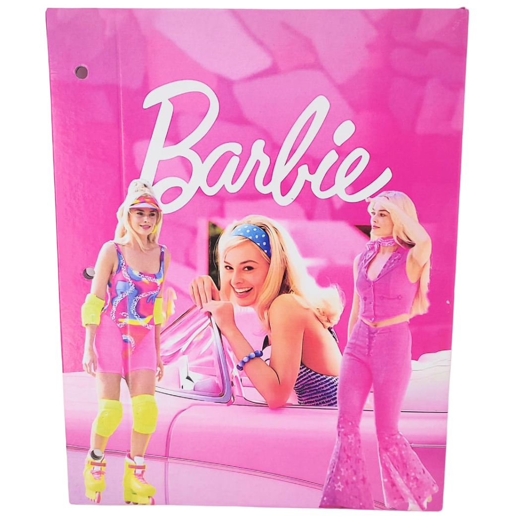 Tapa de Carpeta Escolar N3 " BARBIE "