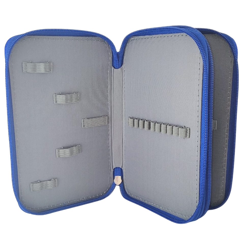 CARTUCHERAS OLAMI "OXFORD IMPERMEABLE" 2 PISOS REFORZADAS