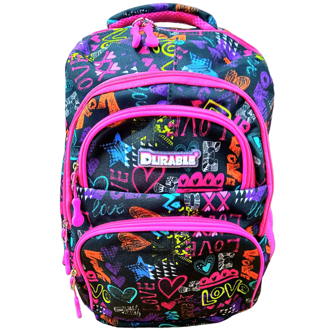 Mochila Reforzada Grande " DURABLE " Jumbo (Excelente Calidad) Interior Impermeable