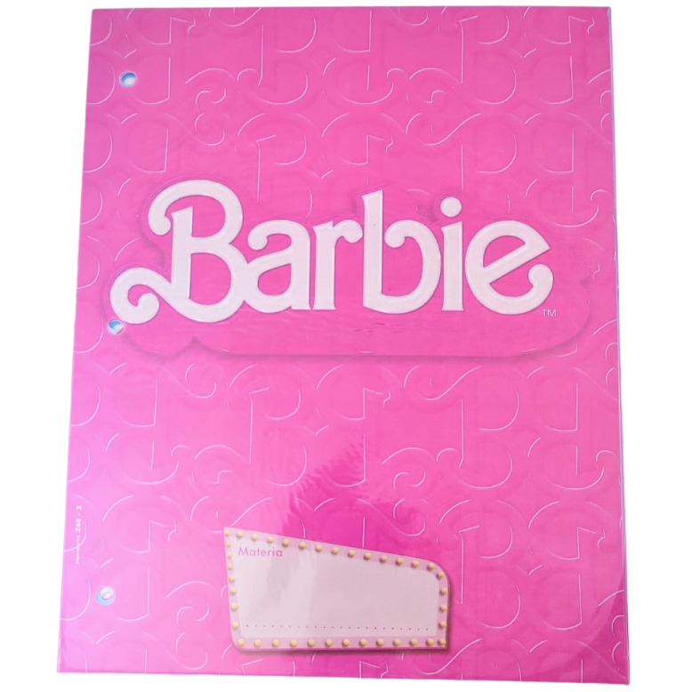 Separadores de Materias "Barbie" Tamaño Escolar (Fantasia)