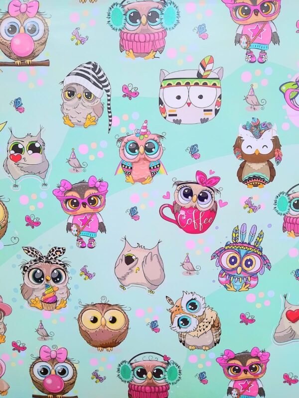 Papeles de Forrar Fantasía *LECHUZAS*