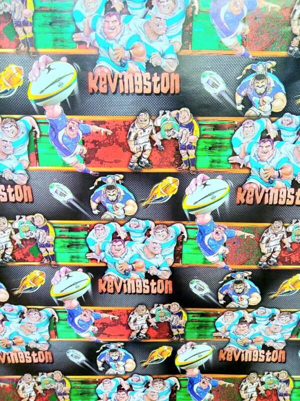 Papeles de Forrar Fantasía *KEVINGSTON* (RUGBY) PUMAS