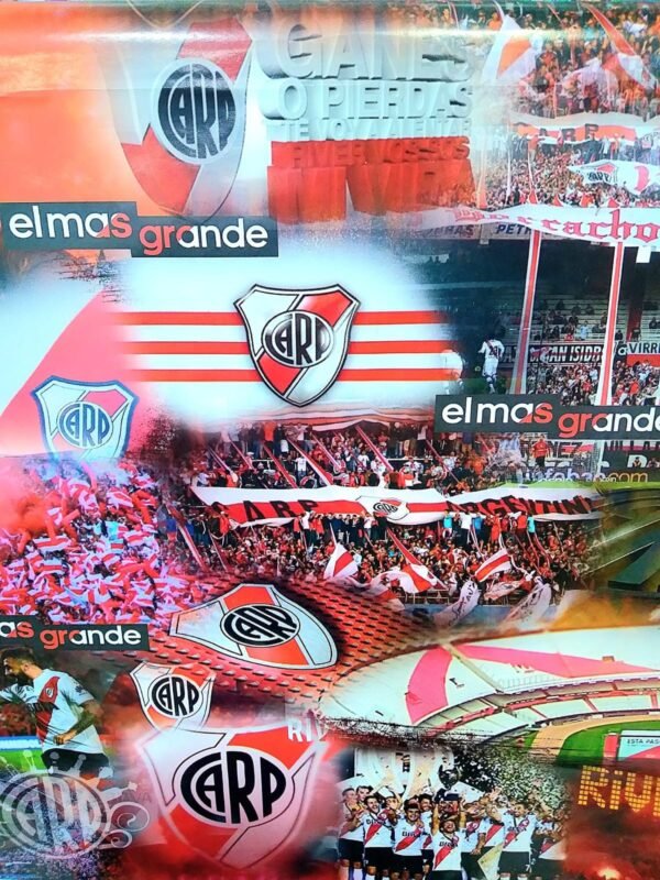 Papeles de Forrar Fantasía *RIVER PLATE*