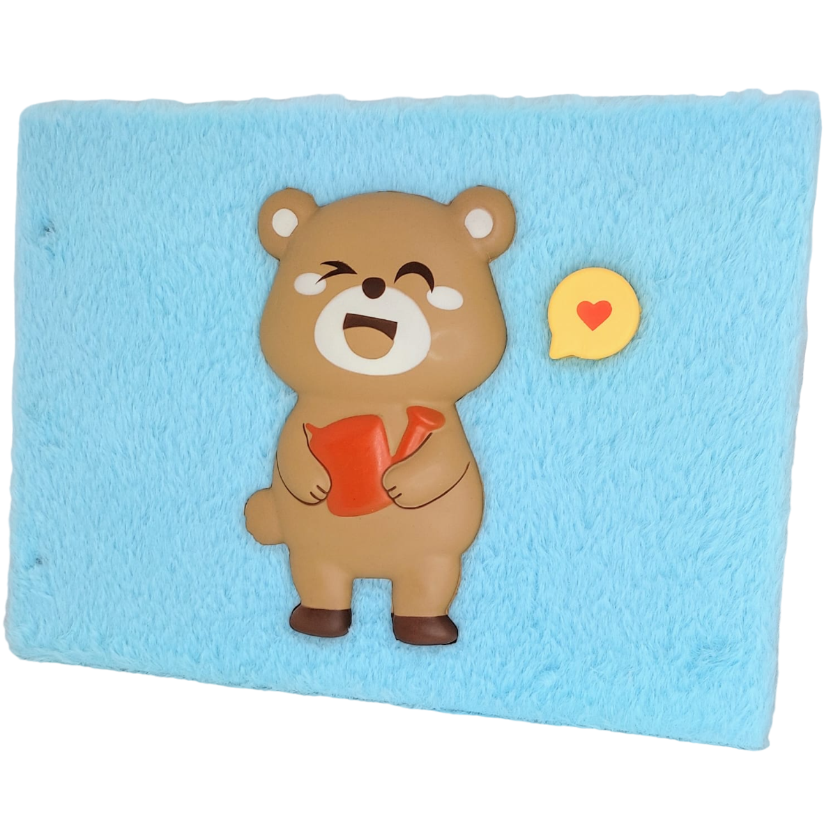 Tapa de Carpeta de dibujo N5 PPR " OSITO " PELUCHE CON SQUISHY