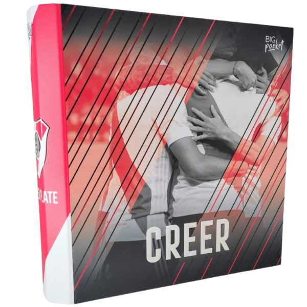 Carpetas 3 anillos PPR " Creer " (River Plate)