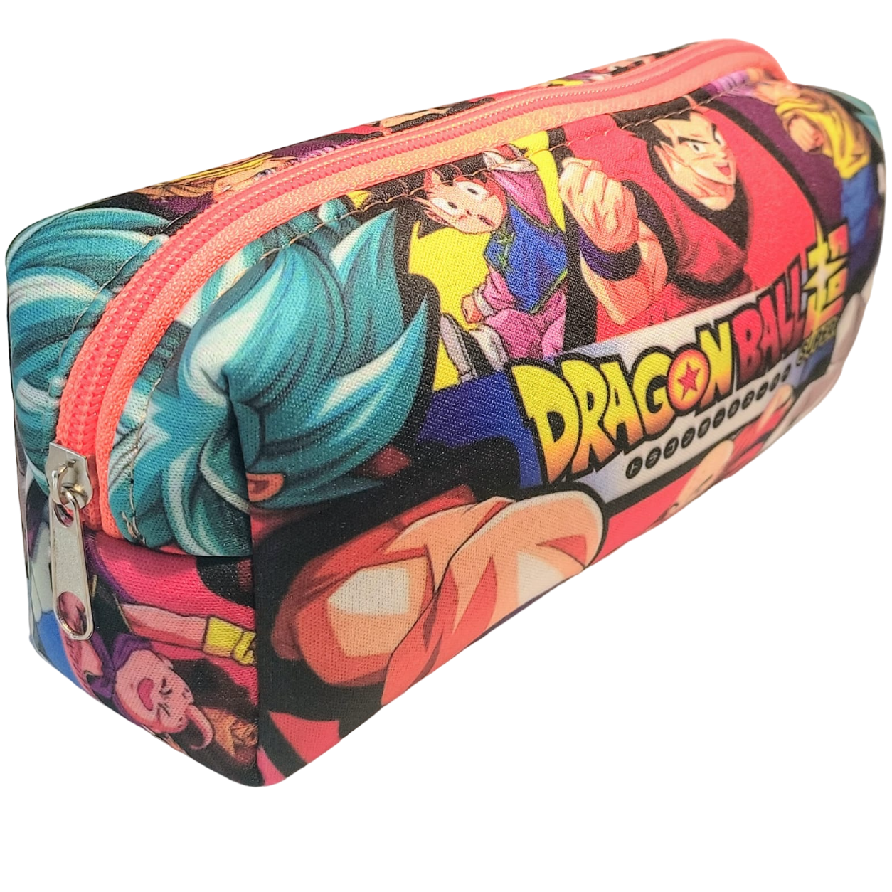 CARTUCHERAS NEOPRENE "DRAGON BALL" TAMAÑO MEDIANO (LAVABLES) Cod 114