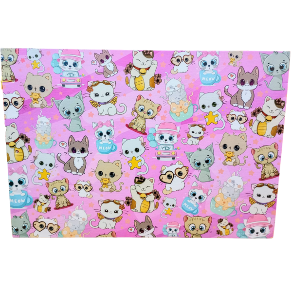 Tapa de Carpeta de Dibujo N6 -GATITOS-