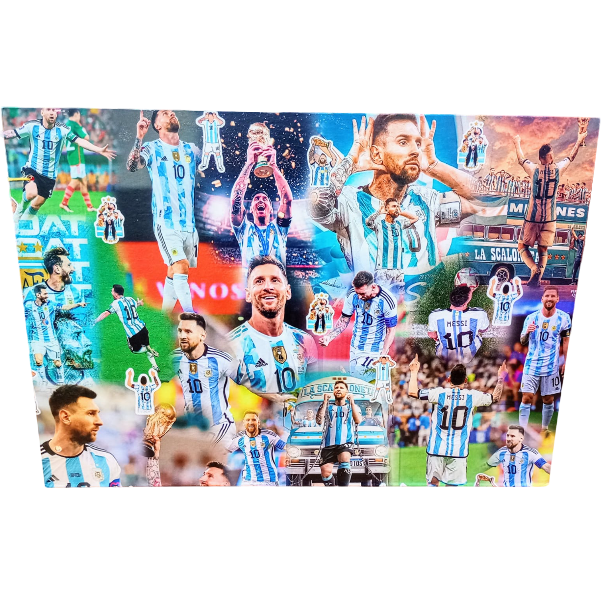 Tapa de Carpeta de Dibujo N6 -MESSI- (SELECCION ARGENTINA)