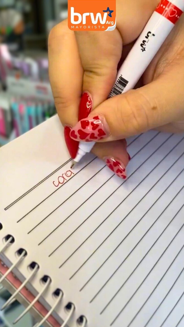 Microfibra BRW - Con Sello Roller - 0.4mm (Doble Punta)