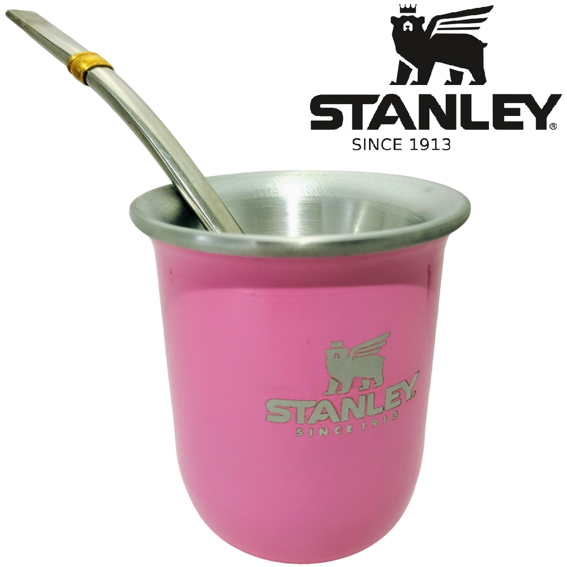 Mate de Aluminio * Stanley Rosa *