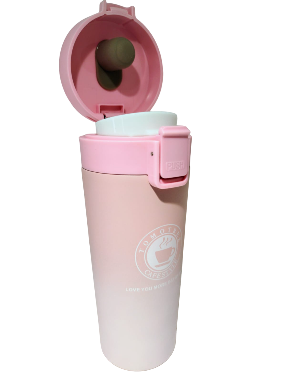 VASO TERMICO "STANLEY TIPO STARBUCKS" PREMIUM 500 ML - ACERO INOXIDABLE (DOBLE CAPA) - C/ FILTRO