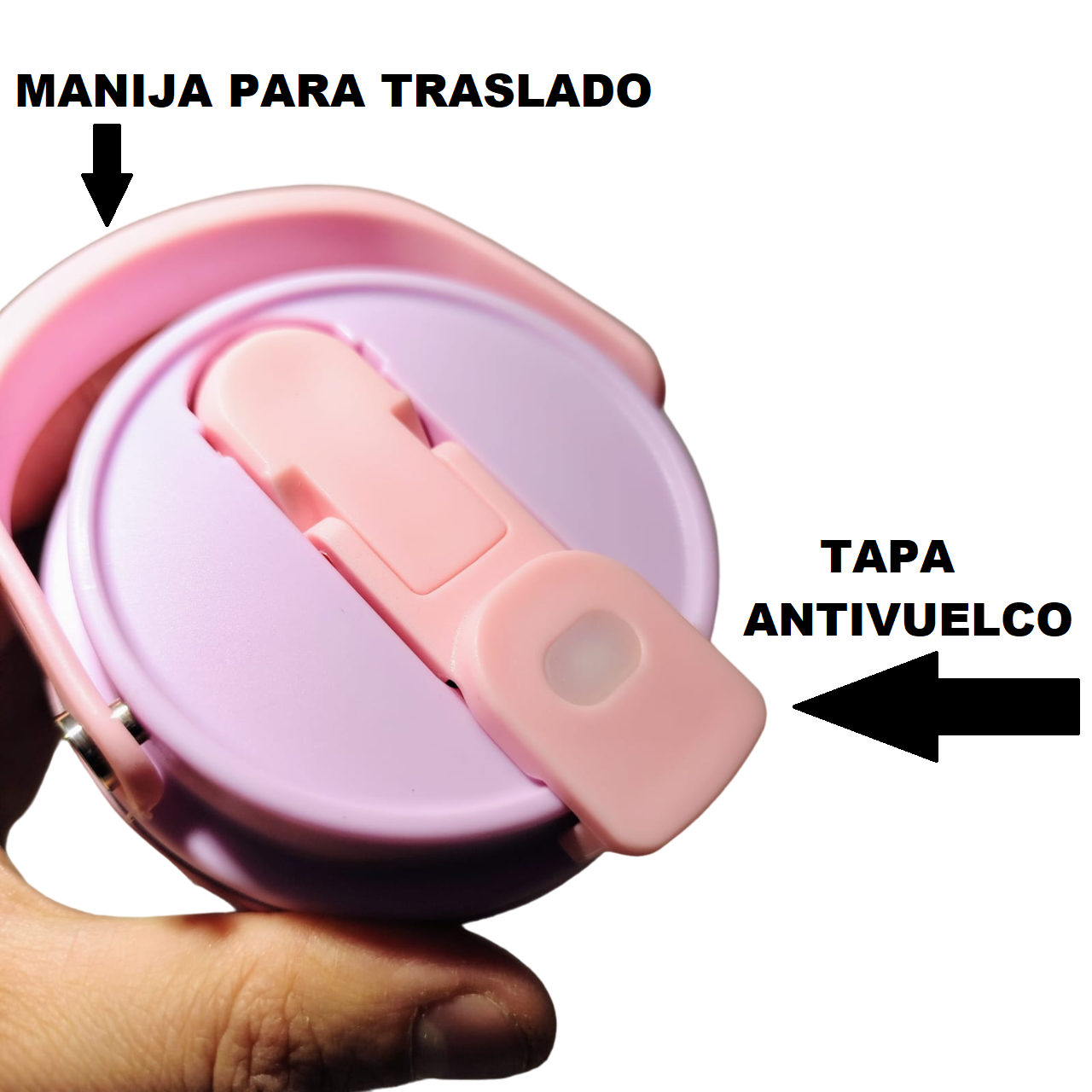 VASO TERMICO  * STANLEY GRANDE 900 ML * DOBLE SISTEMA TOMÁ DIRECTO O POR PICO (ALTO) - ACERO INOXIDABLE (DOBLE CAPA) IRROMPIBLE -CIERRE HERMETICO ANTIVUELCO-