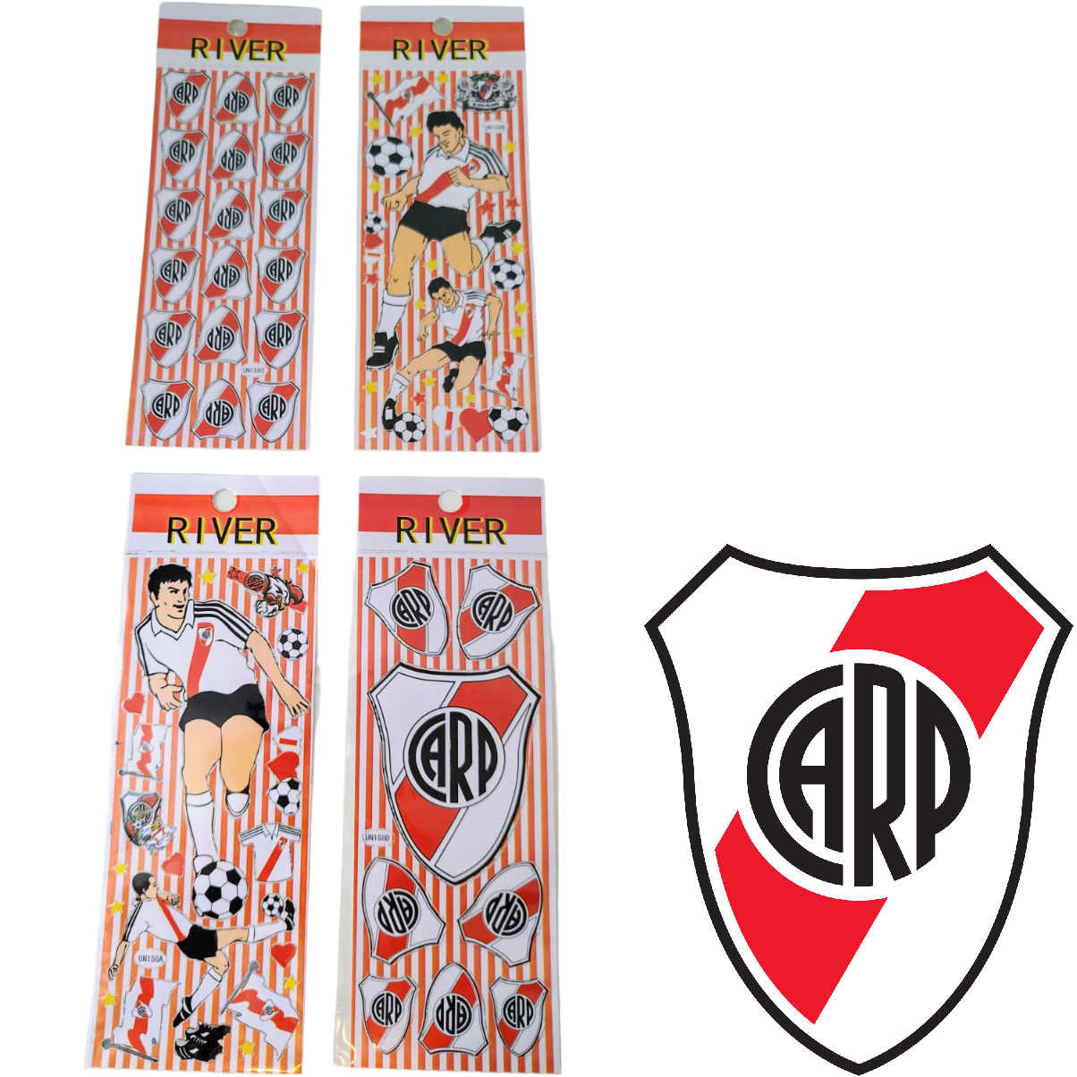 Plancha de Stickers * RIVER PLATE *