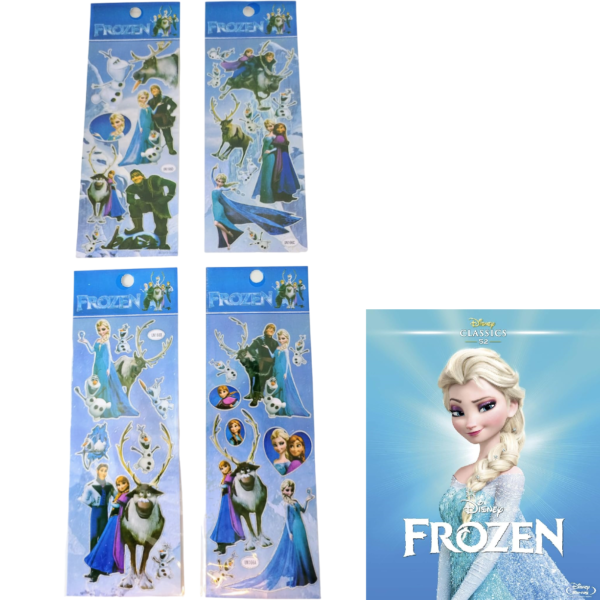 Plancha de Stickers * FROZEN *