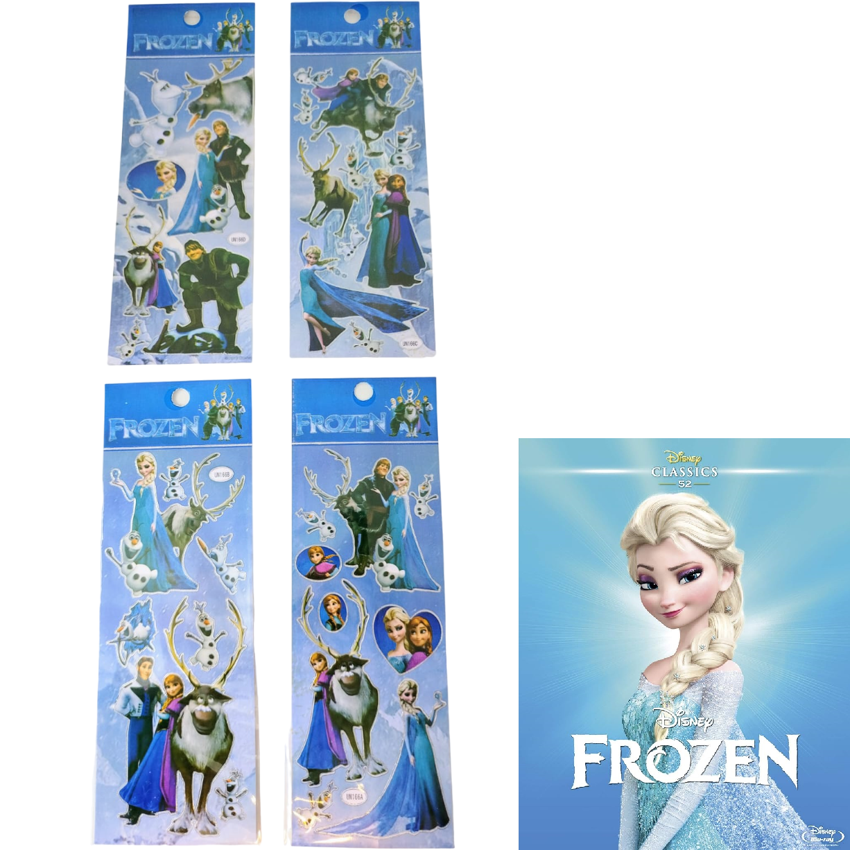 Plancha de Stickers * FROZEN *