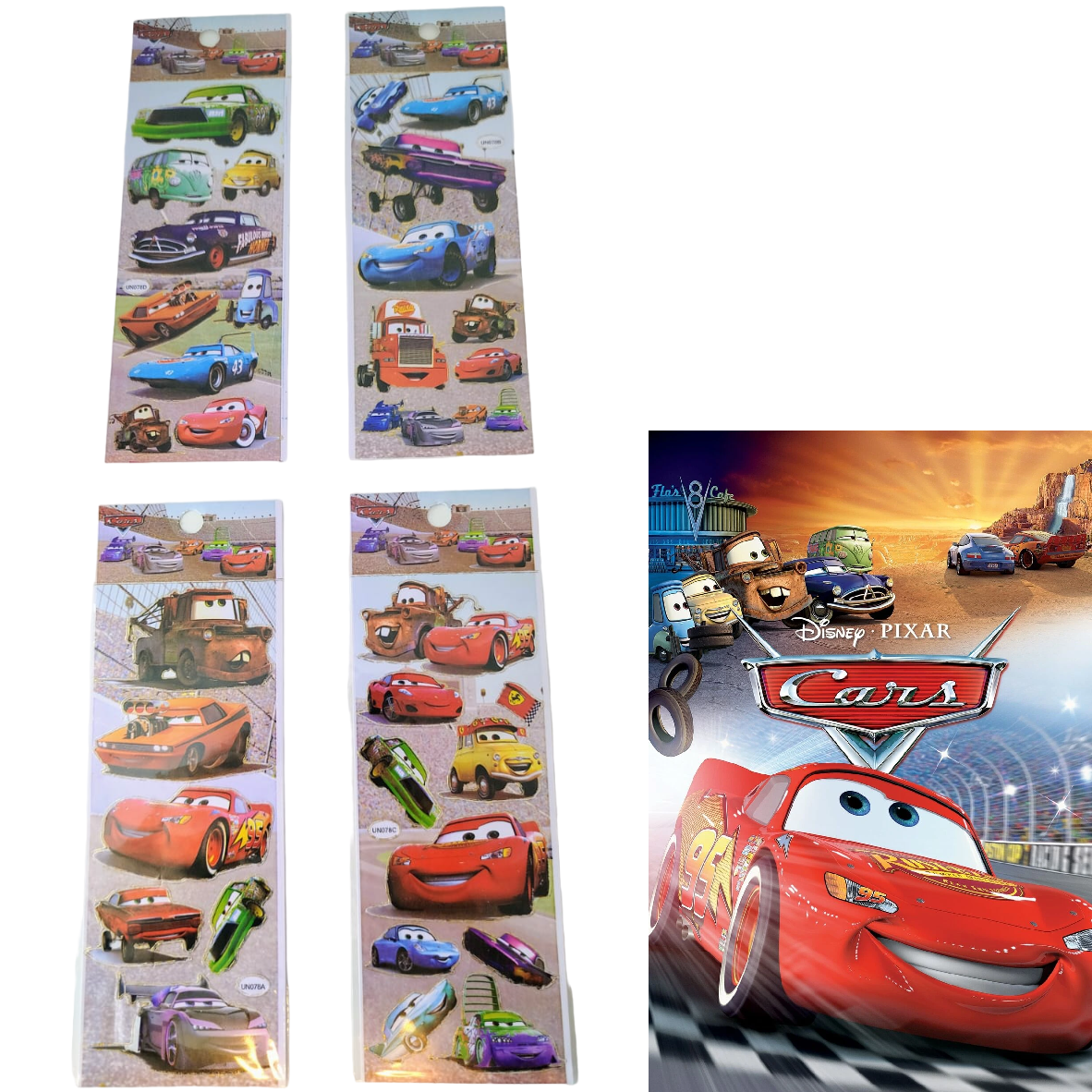 Plancha de Stickers * CARS * (AUTOS)