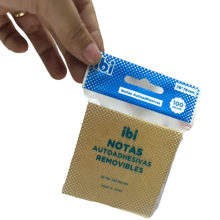 Notas Adhesivas IBI" KRAFT " 75 x 75