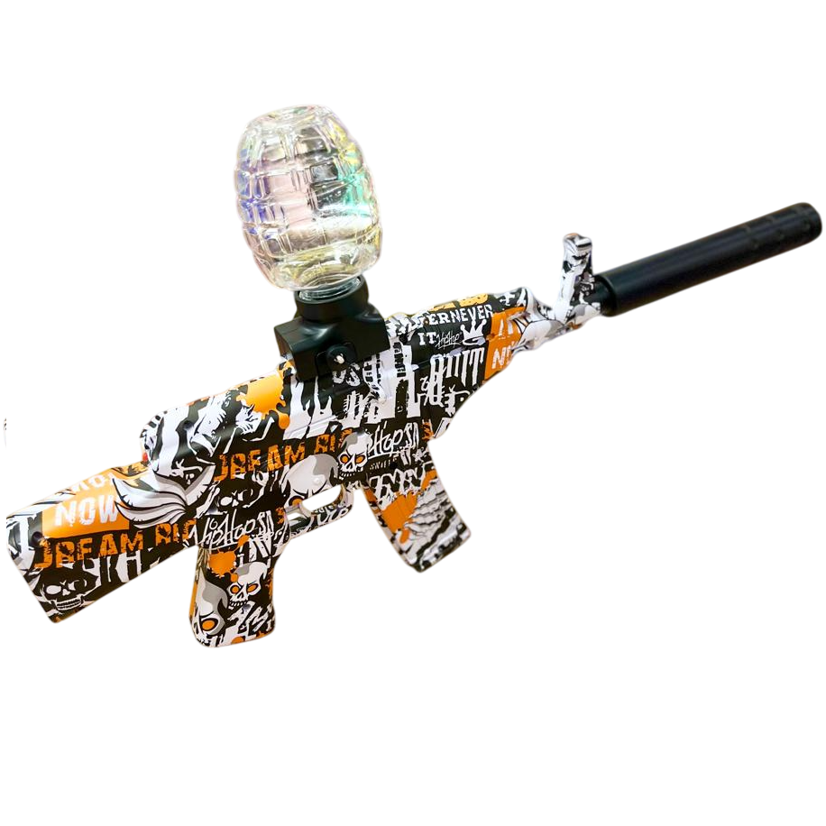 Ametralladora HIDROGEL * G950 * Arma Juguete (Dispara Pelotitas de Hidro Gel) + Lentes Batería Recargable Incluida