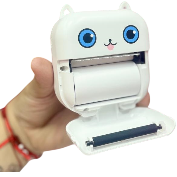 MINI IMPRESORA TERMICA * GATITO KAWAII * PORTATIL BLUETOOTH