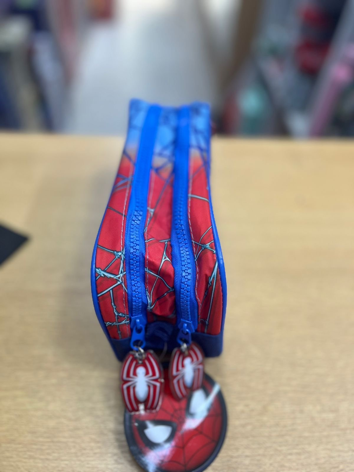 CARTUCHERAS *SPIDERMAN* WABRO GRANDE 2 CIERRES