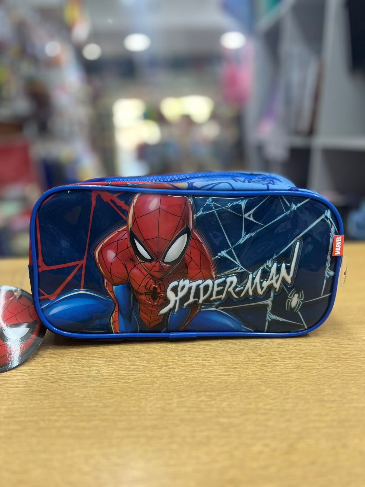 CARTUCHERAS *SPIDERMAN* WABRO GRANDE 2 CIERRES