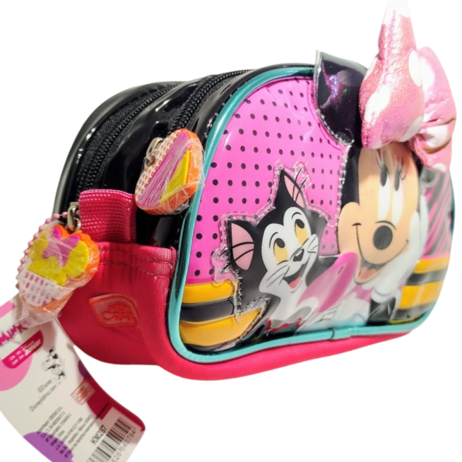 CARTUCHERAS *MINNIE 3D* CRESKO GRANDE 2 CIERRES