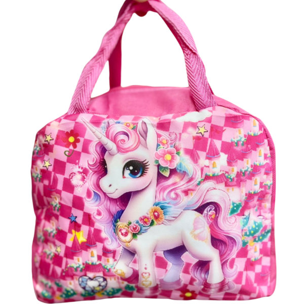 Loncheras Térmicas * Unicornio Rosa * PD-27