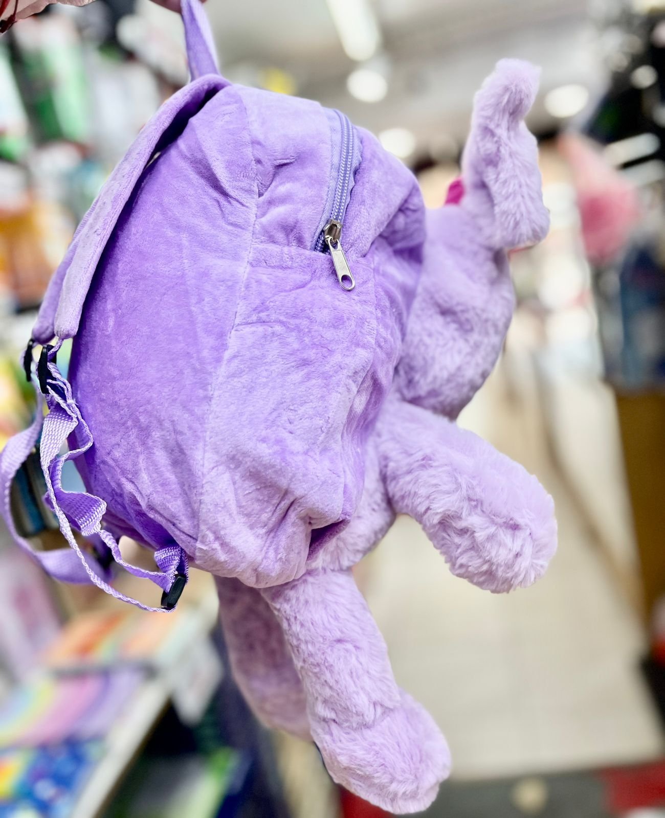 MOCHILAS PELUCHE * KUROMI LILA *