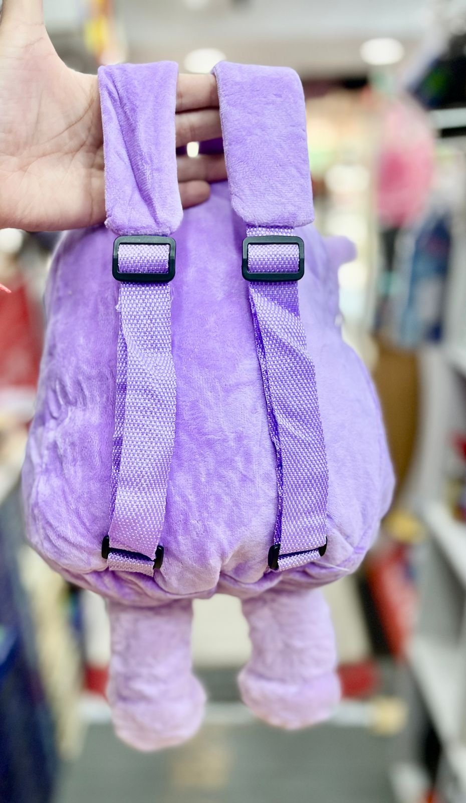 MOCHILAS PELUCHE * KUROMI LILA *