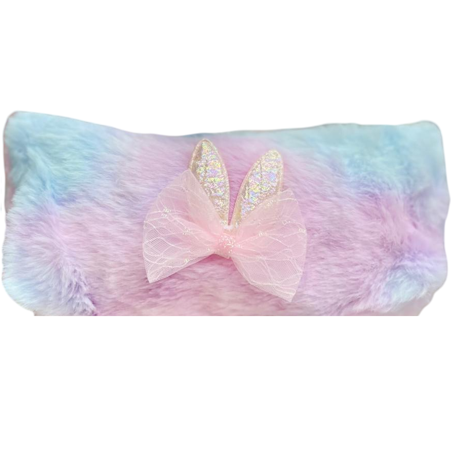 CARTUCHERAS *PASTEL CON MOÑO* PELUCHE