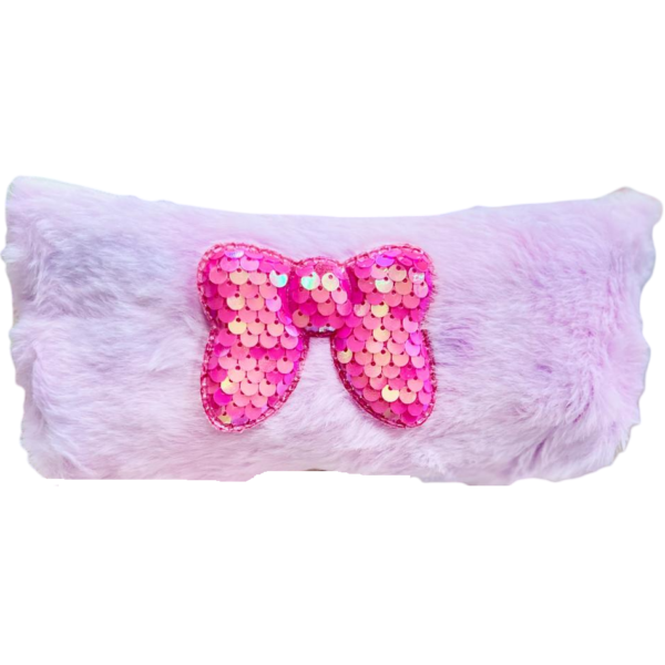 CARTUCHERAS *PASTEL CON MOÑO* PELUCHE